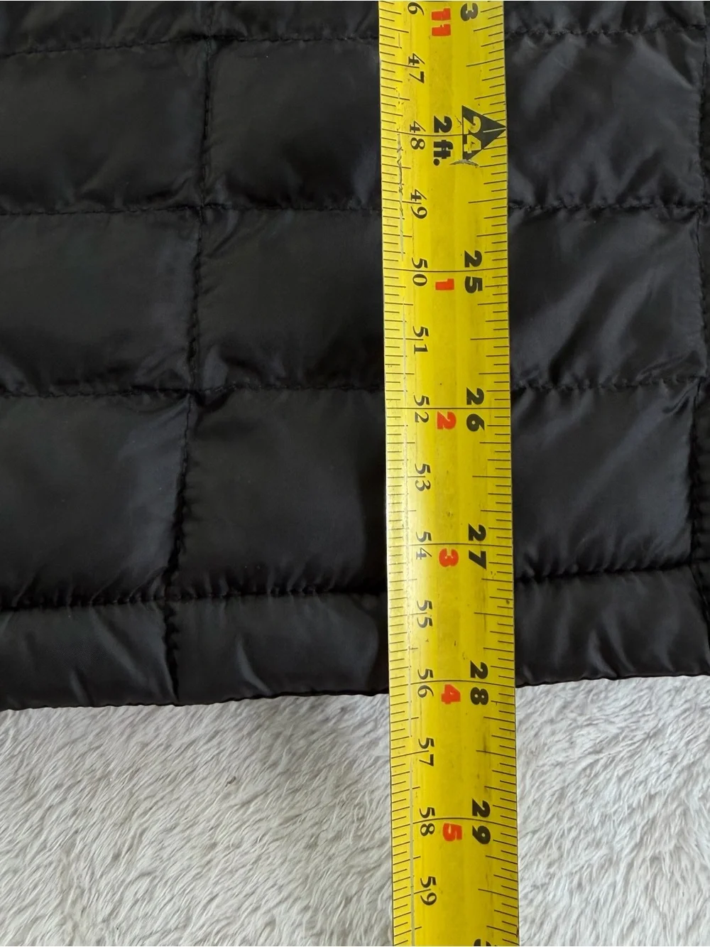 The North Face ThermoBall Eco Black Insulated Puffer Vest Tonal Logo
